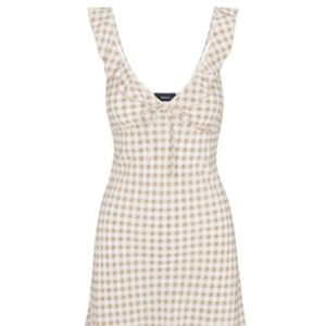 Realization Par The Hazel - Tan Gingham